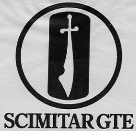 Scimitar GTE Logo. Dereliott Conversions